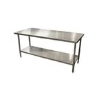 image of Winholt DTS-3048-14 Stainless Steel Top " 40" - 48" Work Table