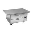 image of Beverage-Air WTRCS36HC-48 2 Drawers Refrigerated Chef Base w/ Marine Edge, 5,6 cu. ft.