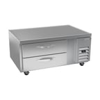 image of Beverage Air WTRCS48HC 48" 2 Drawers Refrigerated Chef Base w/ Marine Edge, 8.6 cu. ft.