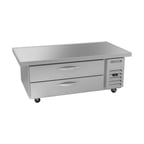 image of Beverage Air WTRCS52HC-60 60" 2 Drawers Refrigerated Chef Base w/ Marine Edge, 9.6 cu. ft.