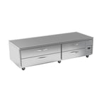 image of Beverage Air WTRCS84HC 84" 4 Drawers Refrigerated Chef Base w/ Marine Edge, 17.5 cu. ft.