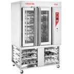 image of Blodgett XR8-G/STAND Gas Mini Rotating Rack Bakery Oven with Stand