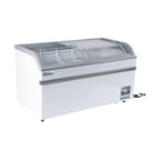 image of Coldline XS500YX 58" Glass Chest Freezer, 17.7 cu. ft.