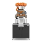 image of Zumex 09962 SPEED S+PLUS ALL-IN-ONE SLIM BLACK, Floor Model / 44 lbs. Feeder Capacity