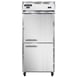 Continental Refrigerator 1RFXNSSHD 36" 1-Section Reach-In Refrigerator Freezer w/ 2 Solid Half-Doors 1 image