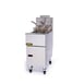 ANETS 35AS 15" Full Pot Floor Model Gas Fryer w/ 40-lb Capacity, 2 Twin Baskets, Millivolt Control 3 image