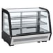 Black Diamond BDRCTD-160 35"Full Service Countertop Refrigerated Display Case  with Sliding Glass Door, 2 Shelves - 5.2 cu. ft. / 201 w 1 image