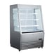 Adcraft BDVACM-320/SS 36" Vertical Air Curtain Merchandiser, Stainless Steel, 3 Shelves, Glass Sides, 11 cu. ft. 1 image
