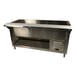 Advance Tabco MACP-2-BS 31" Mechanically Assisted Refrigerated Cold Pan Table w/ Enclosed Base,  (2) Pan 1 image