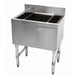 Advance Tabco SLI-12-36-X 36" Stainless Steel Underbar Ice Bin / Cocktail Unit, 119 Ibs. Capacity 1 image