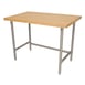 Advance Tabco TH2S-365 60" Wood Top Work Table 1 image