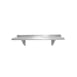 Advance Tabco WS-12-132-X 18 Gauge Satin Stainless Steel Wall Mounted Shelf - 132" x 12" 1 image