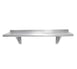 Advance Tabco WS-18-48-16 16 Gauge Satin Stainless Steel Wall Mounted Shelf - 48" x 18" 1 image