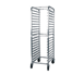 Winholt AL-1812B 12 Pan Full Height Mobile End Load Aluminum Bun / Sheet Pan Rack 1 image