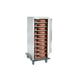 Alluserv VL2020S Stainless Steel 20 Tray Value Line Meal Delivery Cart w/ 1 Compartment 1 image