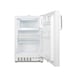 Summit ALRF48 20" Built-in or Freestanding Undercounter Refrigerator Freezer in White, 2.68 cu. ft. 4 image