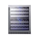 Summit ALWC532CSS 24" Glass Door Wine Refrigerator, Dual Temperature, 46 Bottles 3 image