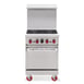 American Range AR-4 24" Restaurant Gas Range w/ (4) Open Burners, (1) Space Saver Oven, 155.000 BTU 1 image