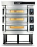AMPTO S105E3 54" Electric Triple Deck Pizza Oven 1 image
