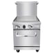 Atosa USA AGR-24G-LP 24" Liquid Propane Gas Restaurant Range w/ 24" Full Griddle, 72.000 BTU  4 image