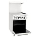 Atosa USA AGR-24G-NG 24" Natural Gas Restaurant Range w/ 24" Full Griddle, 72.000 BTU  2 image