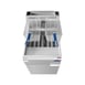 Atosa USA ATFS-75-LP Full Pot Floor Model LP Gas Fryer w/ 75 lbs, (5) Burners, 150.000 BTU 5 image