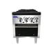 Atosa USA ATSP-18-2 18" Gas Stock Pot Range (Stove) w/ (2) Three Ring Burners, 160.000 BTU 1 image