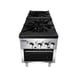Atosa USA ATSP-18-2 18" Gas Stock Pot Range (Stove) w/ (2) Three Ring Burners, 160.000 BTU 2 image
