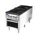 Atosa USA ATSP-18-2 18" Gas Stock Pot Range (Stove) w/ (2) Three Ring Burners, 160.000 BTU 4 image