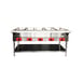 Atosa USA CSTEB-5C 72" Cookrite Steam Table, (5) Open Pan Wells 1 image