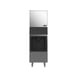 Atosa USA HD350-AP-161 Half Cube 350 lb Hotel Ice Machine & Dispenser, Air Cooled, 160 lb Bin 1 image