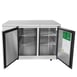 Atosa USA MBB48GR 48" Two Section Back Bar Cooler with Solid Door, 12.9 cu. ft. 2 image