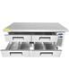 Atosa USA MGF8454GR 76" 4 Drawers Refrigerated Chef Base w/ (8) 12 x 20 pans, 12 cu. ft. 2 image