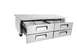 Atosa USA MGF8454GR 76" 4 Drawers Refrigerated Chef Base w/ (8) 12 x 20 pans, 12 cu. ft. 3 image