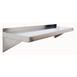 Atosa USA SSWS-1272 Solid Stainless Steel Wall Mounted MixRite Shelf - 72" x 12" 1 image