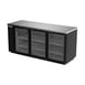 Beverage Air BB78HC-1-G-B 79" Refrigerated Back Bar Cabinet w/ 3 Glass Doors, 33.59 Cu Ft, 79" 2 image