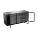 Beverage Air BB78HC-1-G-B 79" Refrigerated Back Bar Cabinet w/ 3 Glass Doors, 33.59 Cu Ft, 79" 3 image