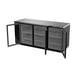 Beverage Air BB78HC-1-G-B 79" Refrigerated Back Bar Cabinet w/ 3 Glass Doors, 33.59 Cu Ft, 79" 4 image