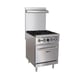 Adcraft BDGR-24/NG 24" Natural Gas Restaurant Range w/ (4) Open Burners, (1) Standard Oven,150.000 BTU  1 image