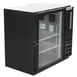 Beverage Air BB36HC-1-G-B 36" One Section Back Bar Cooler with Glass Door, 8.36 cu. ft. 1 image