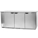 Beverage Air BB72HC-1-F-PT-S-27 72" Pass-Thru Solid Door Back Bar Refrigerator 1 image