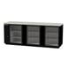 Beverage Air BB94HC-1-G-B 95" Three Section Back Bar Cooler with Glass Door, 37.82 cu. ft. 1 image