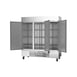 Beverage Air HBF72HC-5 75" Three Section Reach-In Freezer w/ 3 Solid Doors, Stainless Steel, 69 cu. ft. 4 image