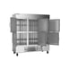 Beverage Air HBF72HC-5-HS 75" Three Section Reach-In Freezer w/ 6 Half Solid Doors, Stainless Steel, 69 cu. ft. 3 image