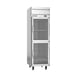 Beverage Air HR1HC-1HG 26" One Section Reach-In Refrigerator w/ 2 Glass Half Doors, Top Mount, 1/4 hp, 22 cu. ft. 1 image