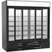 Beverage Air MMR66HC-1-B 75" Three Glass Door Merchandiser Refrigerator in Black, 64.4 cu. ft. 2 image