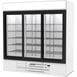 Beverage Air MMR66HC-1-W 75" Three Glass Door Merchandiser Refrigerator in White, 64.4 cu. ft. 1 image