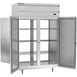 Beverage Air PFD2HC-1AS 52" Two Section Pass-Thru Freezer w/ 4 Solid Full Doors, 48 cu. ft. 3 image