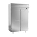 Beverage Air PR2HC-1AS 52" Two Section Reach-In Refrigerator w/ 2 Solid Full Doors, Top Mounted, Aluminum Interior, 44.5 cu. ft. 1 image