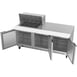 Beverage Air SPE72HC-12M 72" Mega Top Sandwich / Salad Prep Table w/ 3 Doors, 12 Pans, 20 cu. ft. 4 image